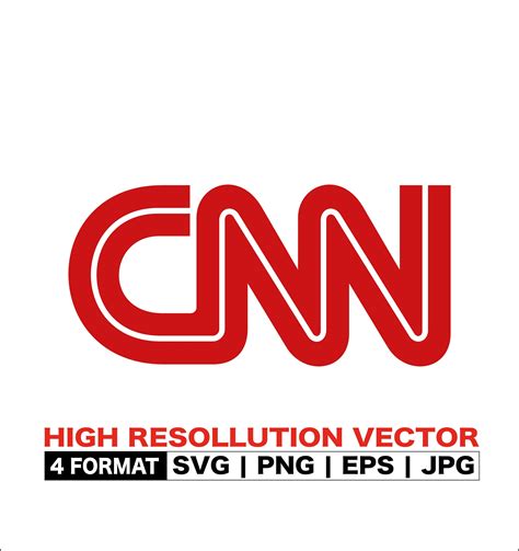 CNN Logo SVG EPS Png Instant Download Etsy