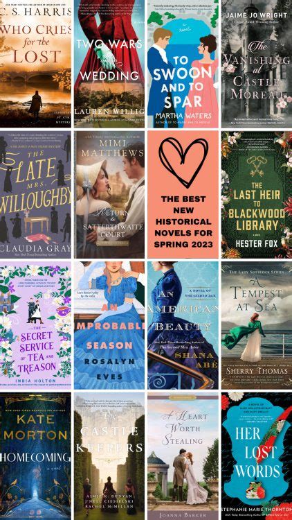 The Best New Historical Novels For Spring 2023 Austenprose