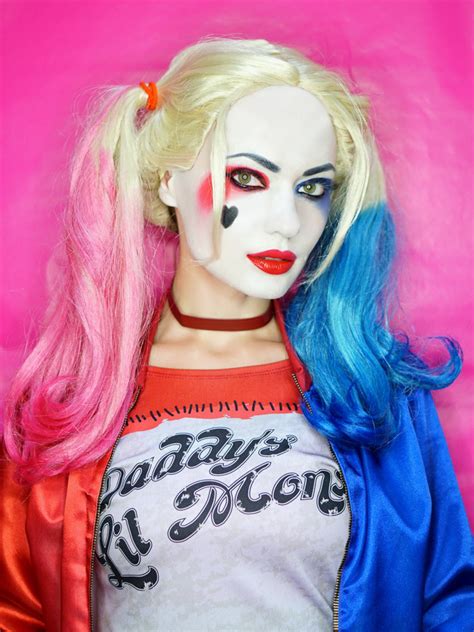 How To Apply Makeup Like Harley Quinn Saubhaya Makeup