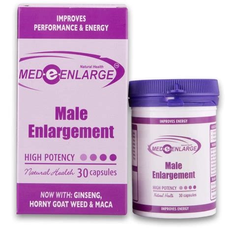 High Potency Med E Enlarge Male Enlargement 30 Capsules Shop Today