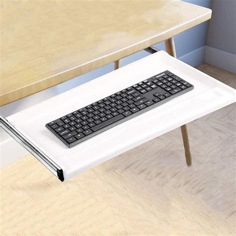 Amazon Com ACXZ Ergonomic Sliding Keyboard Tray Under Desk