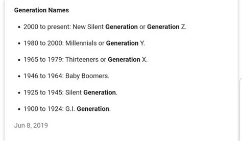 Generation Names 2000 To Present New Silent Generation Or Generation Z