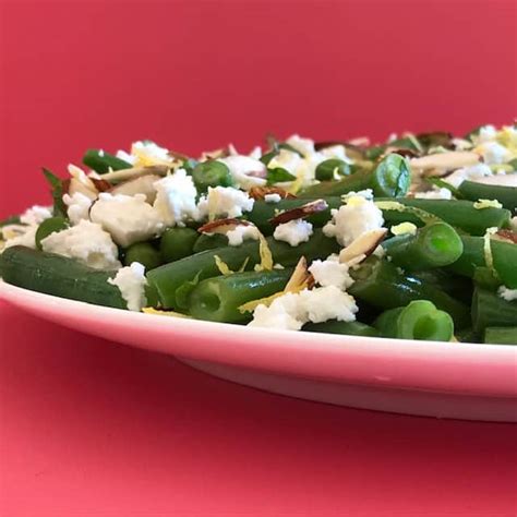 Green Bean And Feta Salad With Almonds