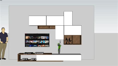 Tv Unit 3d Warehouse