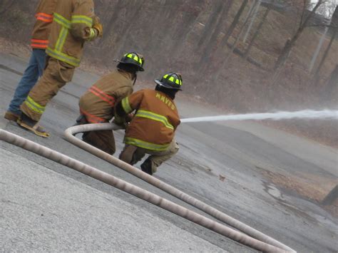 Concord High School Fire Academy 3rd Battalion Fire Hose Streams And