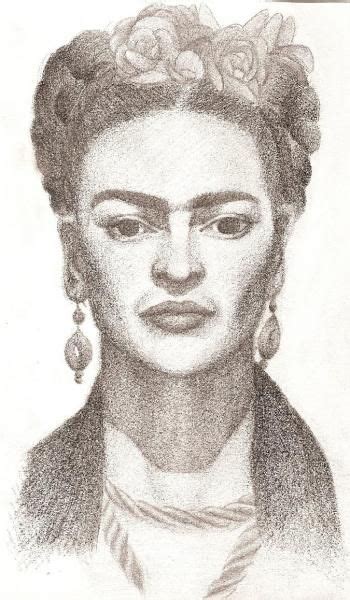 Pencil Drawingsfrida Kahlo Drawings Pencil Drawings