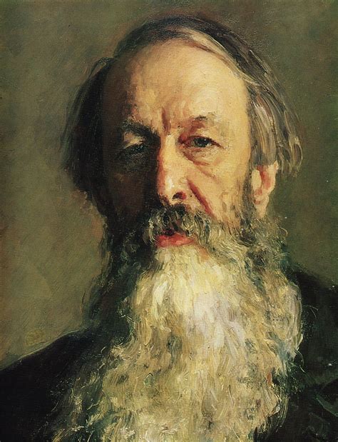 Ilya Repin Detail Portrait Of Vladimir Stasov Art