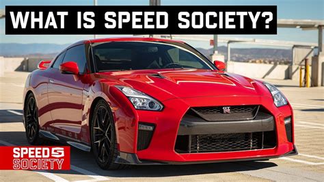 What Is Speed Society Youtube