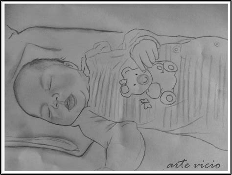 Arte Vício Tutorial Como Desenhar Bebê Recém Nascido