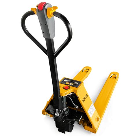 15t3300lbs Electric Pallet Jack Warehouse Lithium Battery Power Ebay