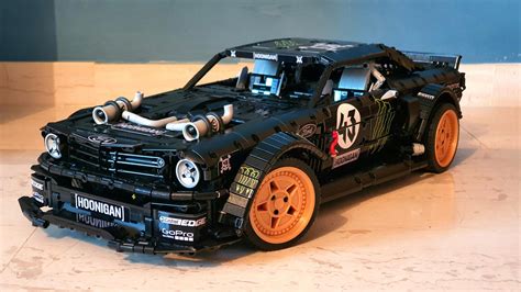 Lego Moc Ford Mustang Hoonicorn V Technic Model