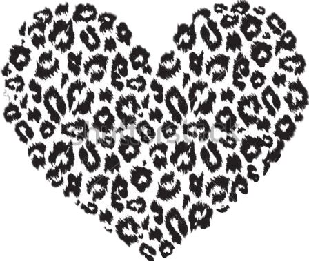 Leopard Print Heart Png | Free PNG and Transparent Images png image