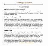 Pictures of Sample Grant Proposals For Schools