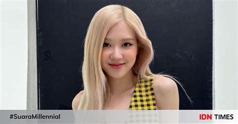 Idol Kpop Dengan Followers Tiktok Terbanyak Rosé Pertama