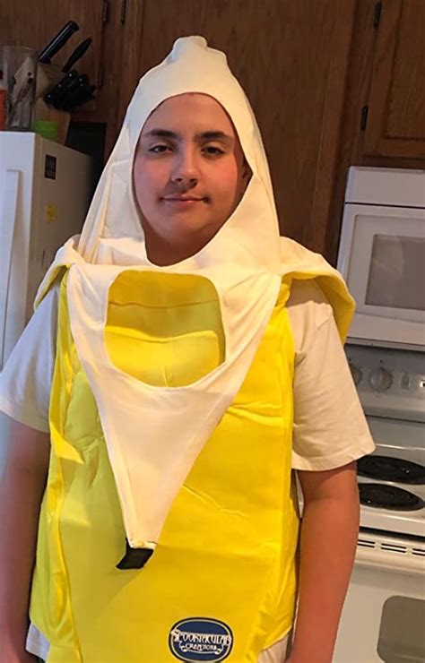 Appealing Adult Banana Costume For Halloween Role Play