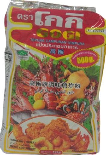 gogi tempura batter mix 500g lek s asian market