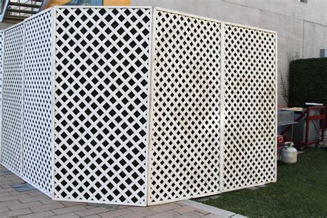 Lattice Panel Fencing White 4 X 8 A1 Party Rental