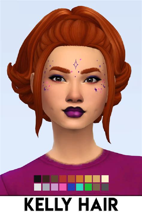25 Beautiful Maxis Match Custom Content Hair For The Sims 4 Cc Hair