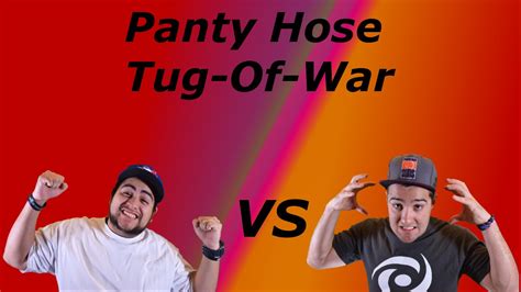 Panty Hose Tug Of War Timmy D Vs Luee Youtube