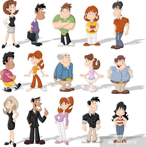 Imagenes De Personas Animados Hombre De Negocios De Dibujos Animados