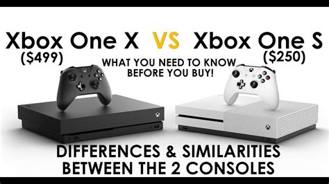Xbox One X Vs Xbox One S Review What You Need To Know Xbox One X Out