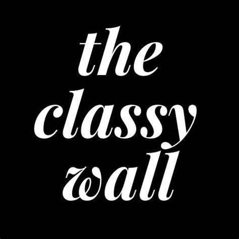 The Classy Wall