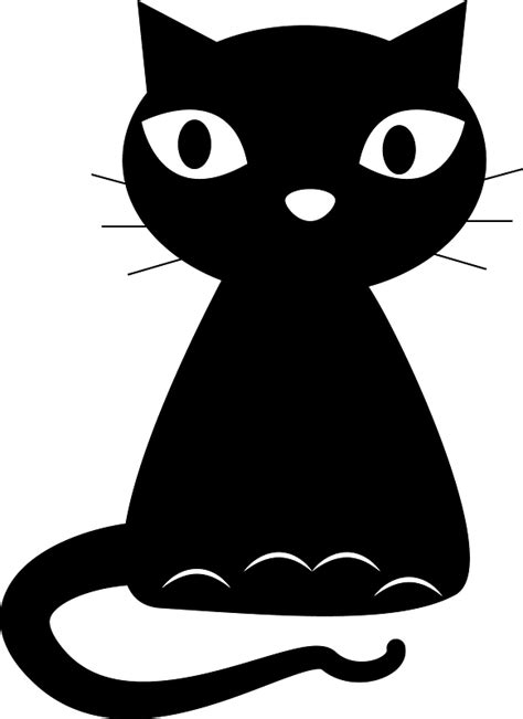 Black Cat Kitten Cartoon Clip Art Cartoon Black Cat Clipart Png Images