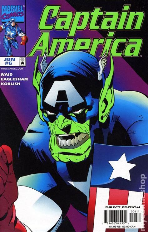 Captain America 1998 3rd Series 6 Marvel Comics Modern Age Comic Book