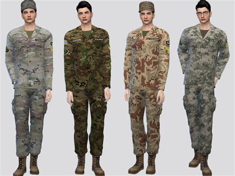 Sims 4 Soldier Cc