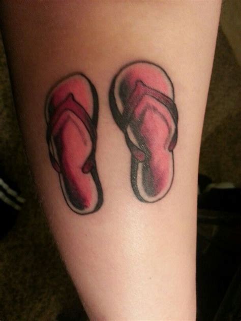 flip flops tattoo