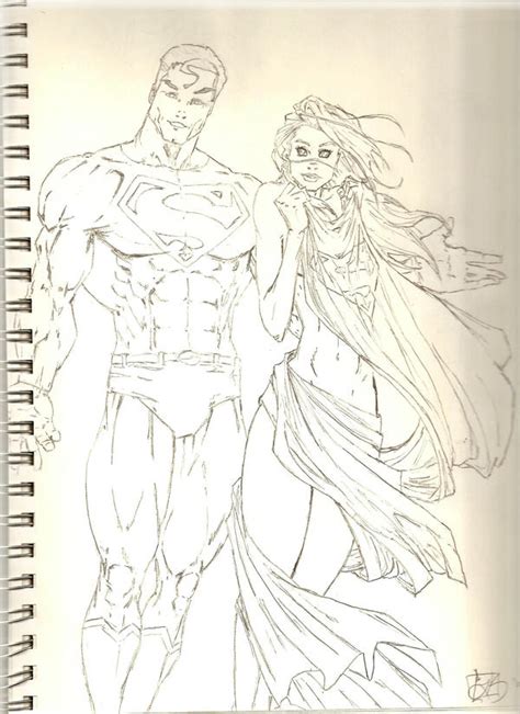 Michael Turner Superman Sketch By Cokra On Deviantart