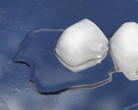 Ice Cube Melting In Water