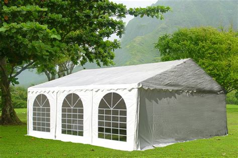 See the best & latest discount canopy tents for sale on iscoupon.com. 20 x 20 White PVC Party Tent Canopy