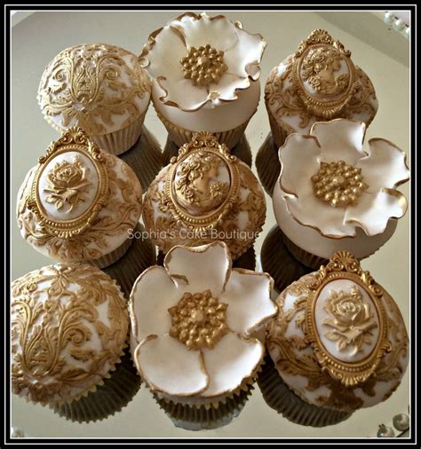 The first 2 cupcakes are perfect for those anticipating a little (image by wildflower cakes). Rococo Cupcakes - CakeCentral.com