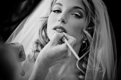 Bride Having Makeup Applied Photo By Morgan Lynn Photography