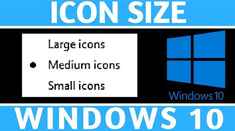 Windows 10 Desktop Icon Size Fix Icon Size Disparity Problems In