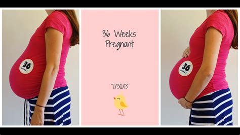 36 weeks pregnant youtube