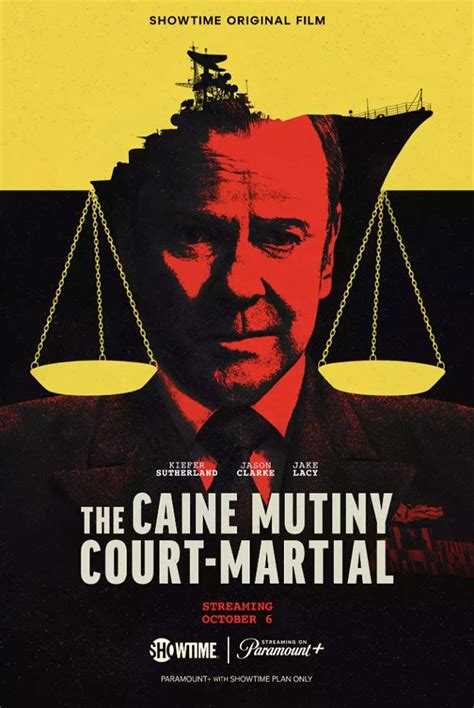 The Caine Mutiny Court Martial 2023 Movie Trailer Kiefer Sutherland Stars In William Friedkin