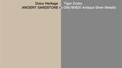 Dulux Heritage ANCIENT SANDSTONE Vs Tiger Drylac Antique