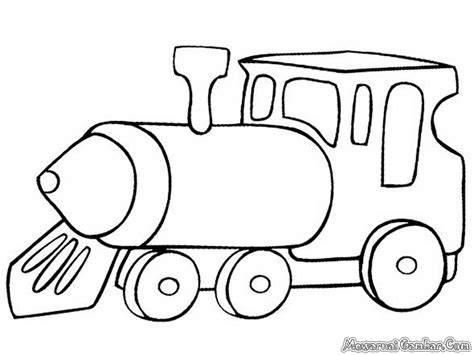 Gambar Kereta Untuk Mewarnai Anak Tk Mewarnai Kereta Api Anak Tk Yang
