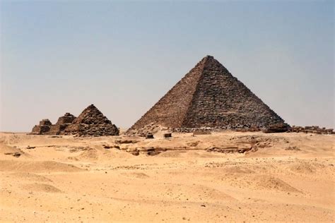 Les Pyramides De Gizeh Egypte