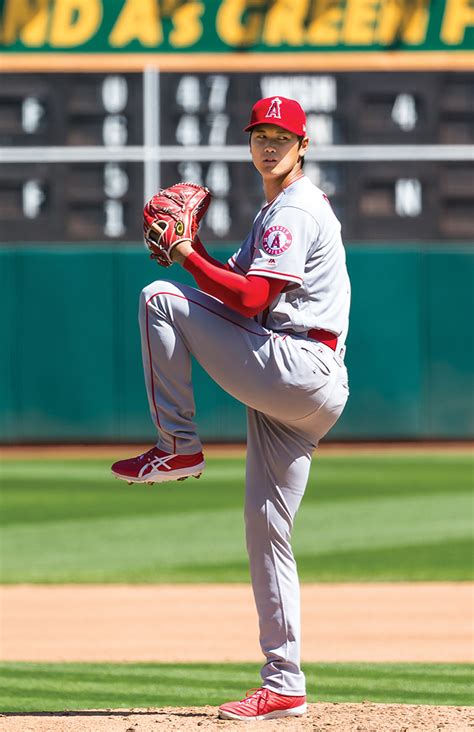 ‘japanese Babe Ruth Shohei Ohtani Dominant On The Mound At The Plate