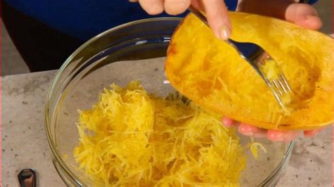 Roasting Spaghetti Squash Martha Stewarts Cooking School Thirteen