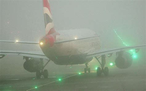 Thick Fog In Uk Leads To Flight Cancellations Due To Poor Visibility