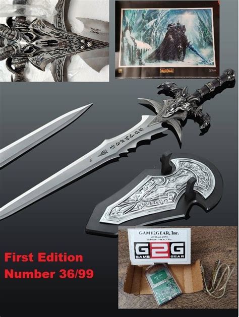 Frostmourne Arthas Sword Replica First Edition 3699 Wow World Of