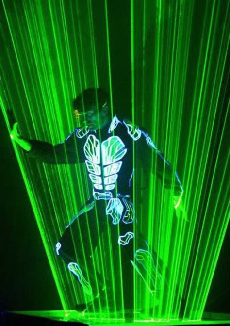 Laser Manipulation In An Amazing Tech Based Act For All Events
