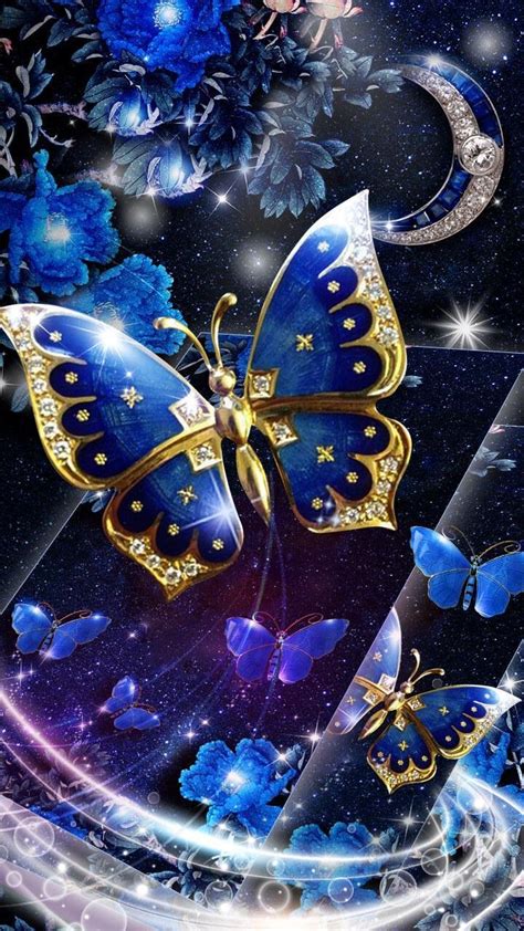 Share 72 Glitter Butterfly Wallpaper Latest Incdgdbentre