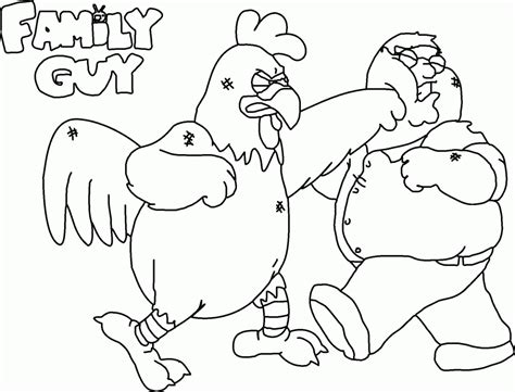 Download en print deze stewie family guy kleurplaten gratis. Chris From Family Guy Coloring Page - Coloring Home