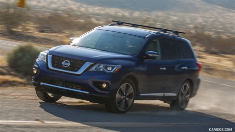 2017 Nissan Pathfinder Front Three Quarter Hd Wallpaper 2