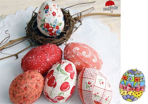 From Red Brolly Diy Tutorial Fabric Covered Eggs So Simple And